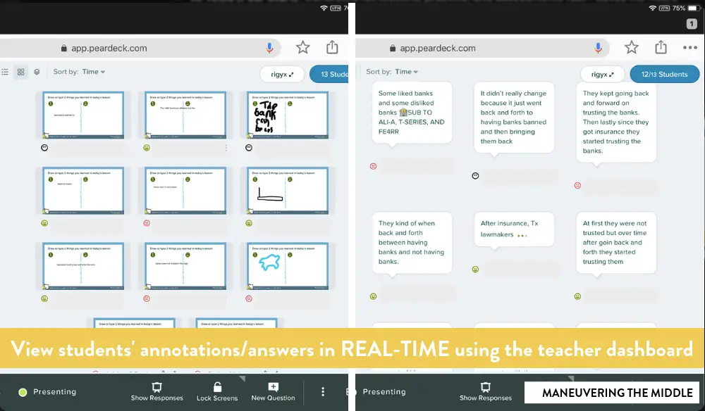 pear deck Assessments